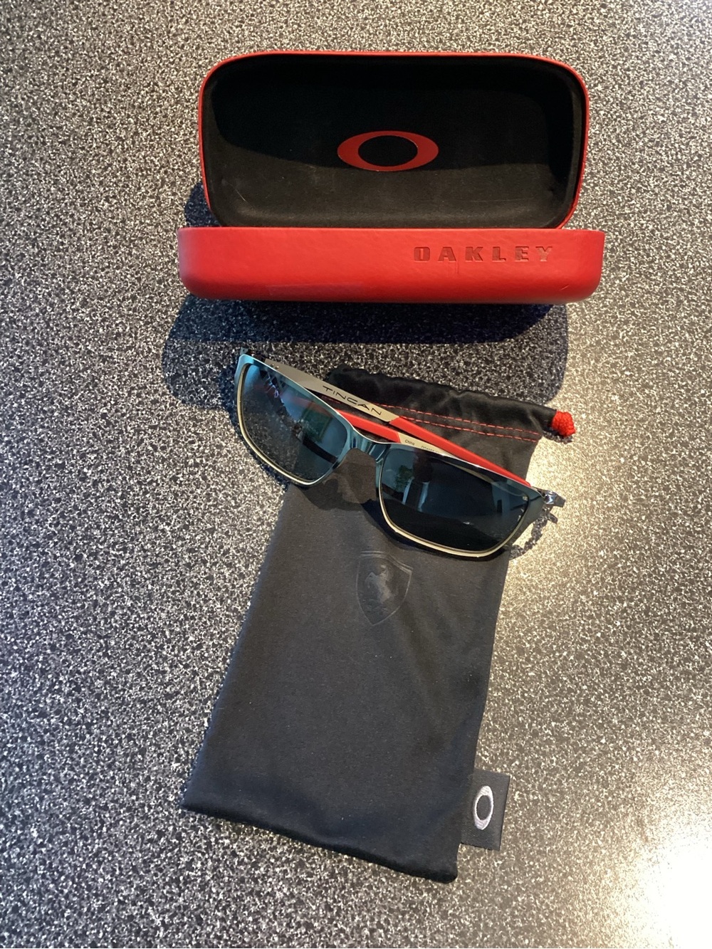 Oakley Tincan Scuderia Ferrari Polarized Sunglasses 004082-09